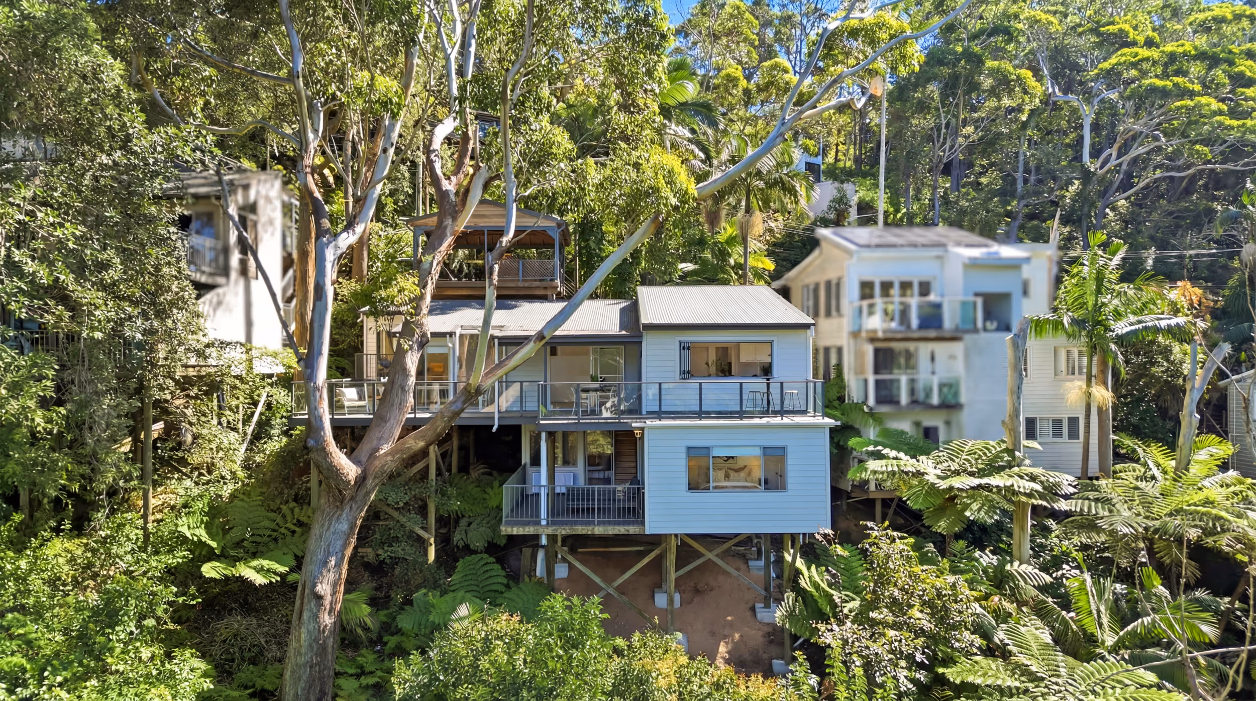 North Avoca property, renovated exterior