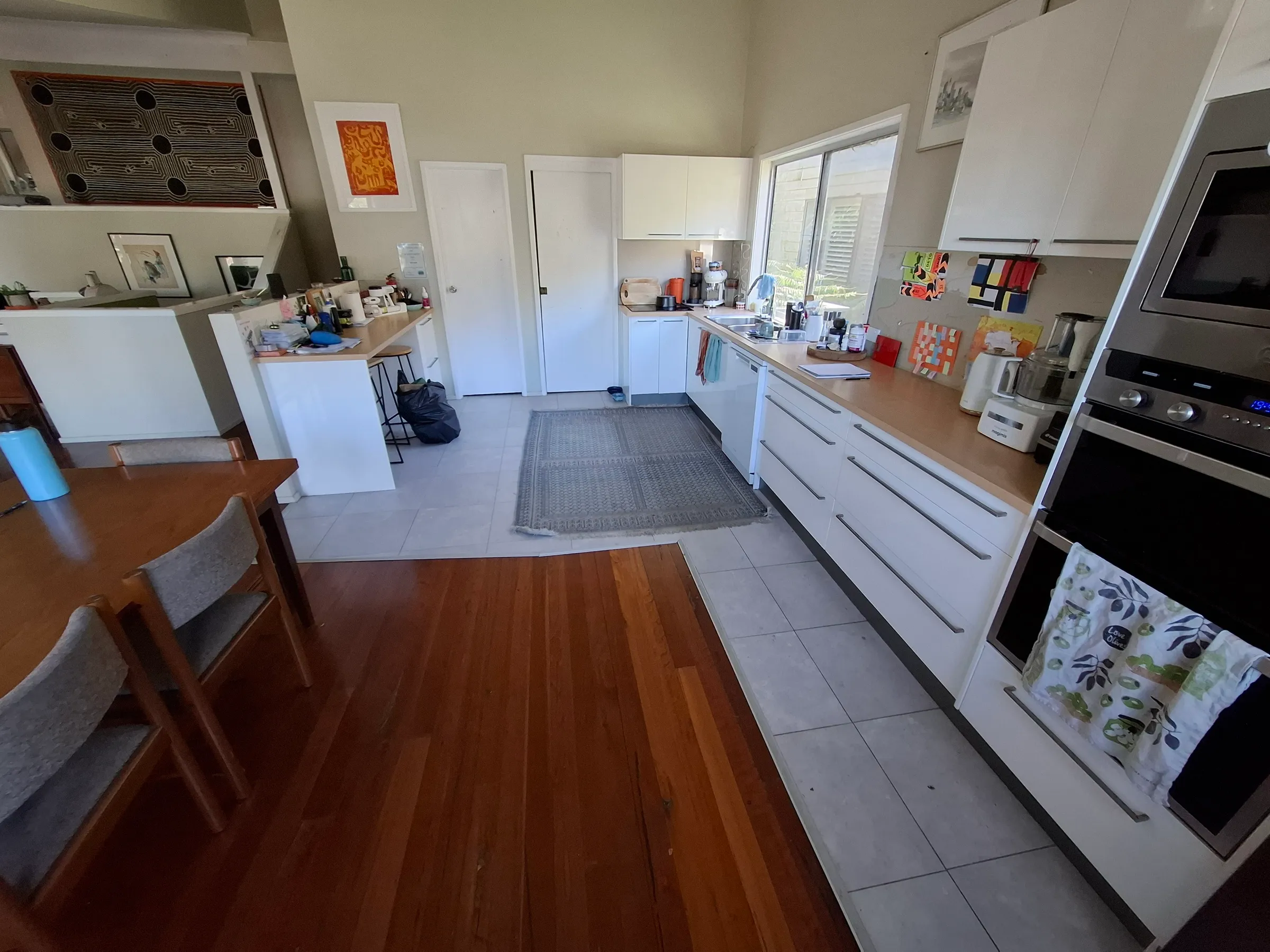 Kitchen, before renovation