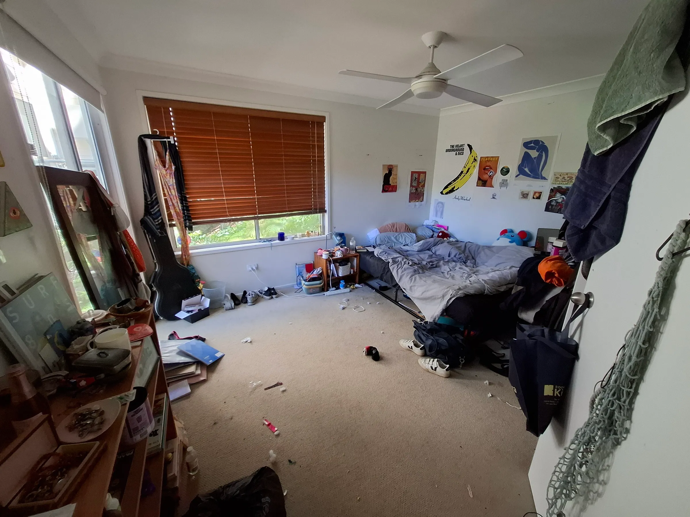 Master bedroom, before renovation